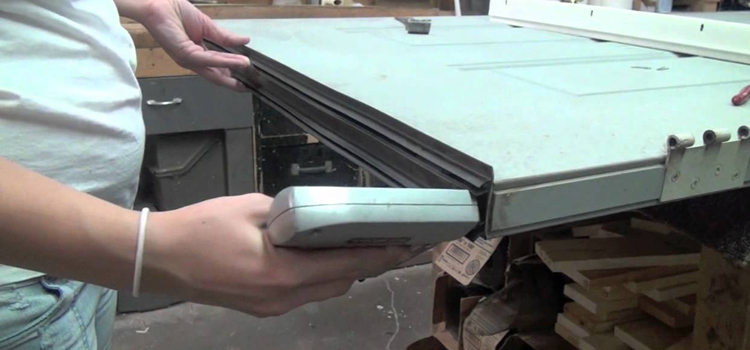 damaged steel door repair Weston